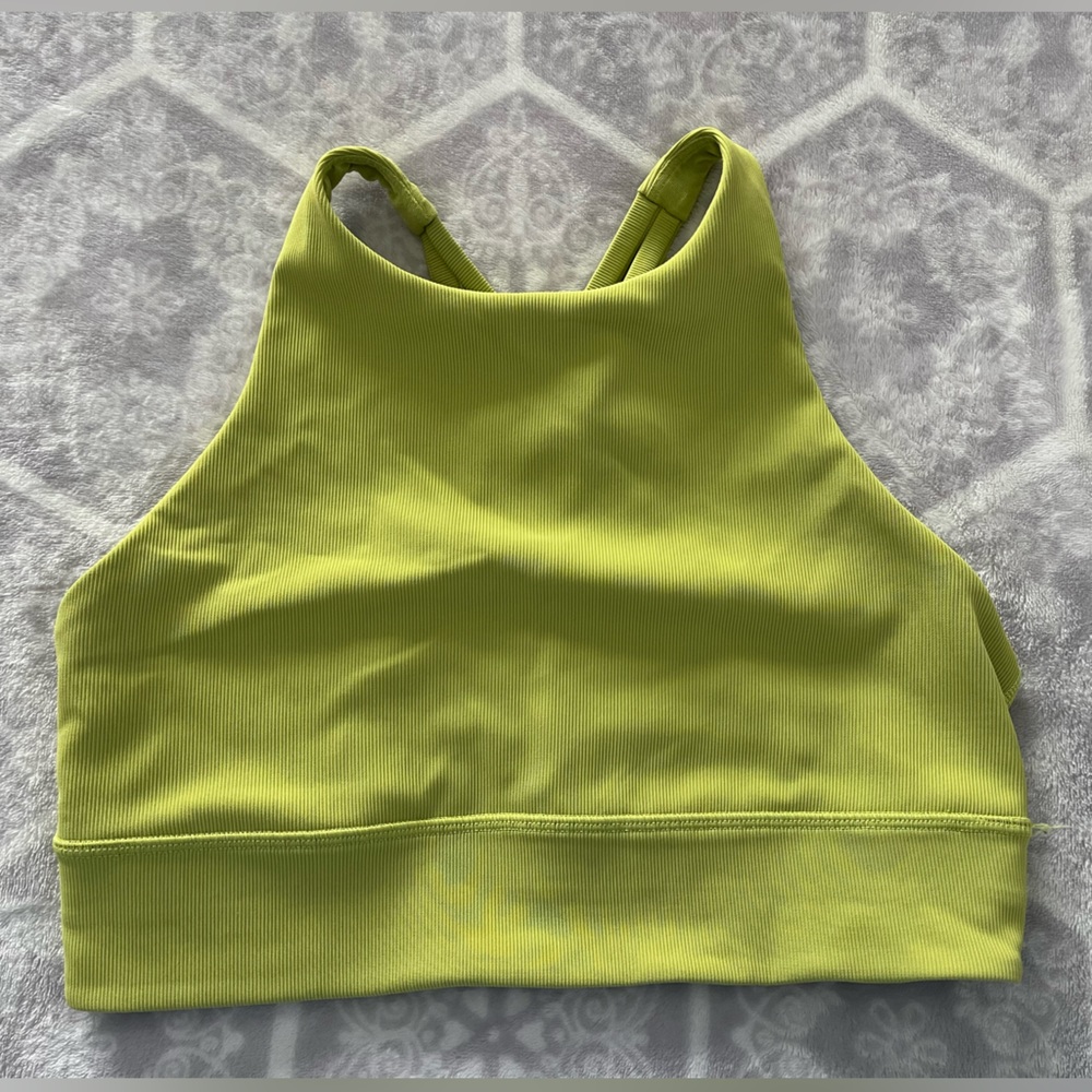 LULULEMON high neck energy longline bra